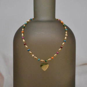 Colgante Corazón Multicolor