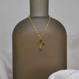 Colgante Flower Cross