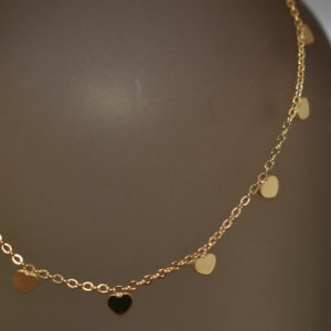 Colgante 6 Corazones Mini