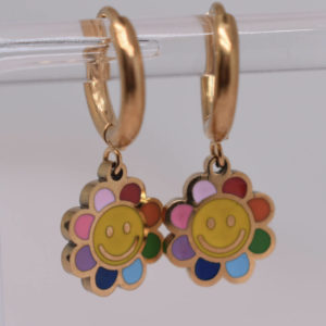 Aros Flor Multicolor