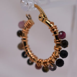 Aros Burbujas Colores Maxi