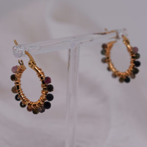 Aros Burbujas Colores Maxi