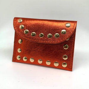 Cartera Tachuelas Naranja
