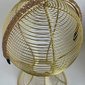 DIADEMA PERLAS CREMA