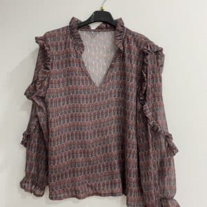 Camisa Geo Rosa