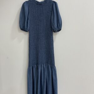Vestido Nido Abeja Tejano