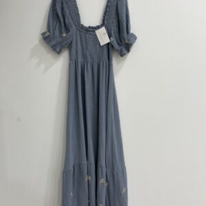 Vestido Bambula Estrellas Azul